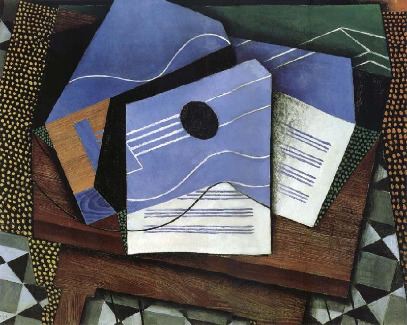 Juan Gris The Guitar on the table China oil painting art